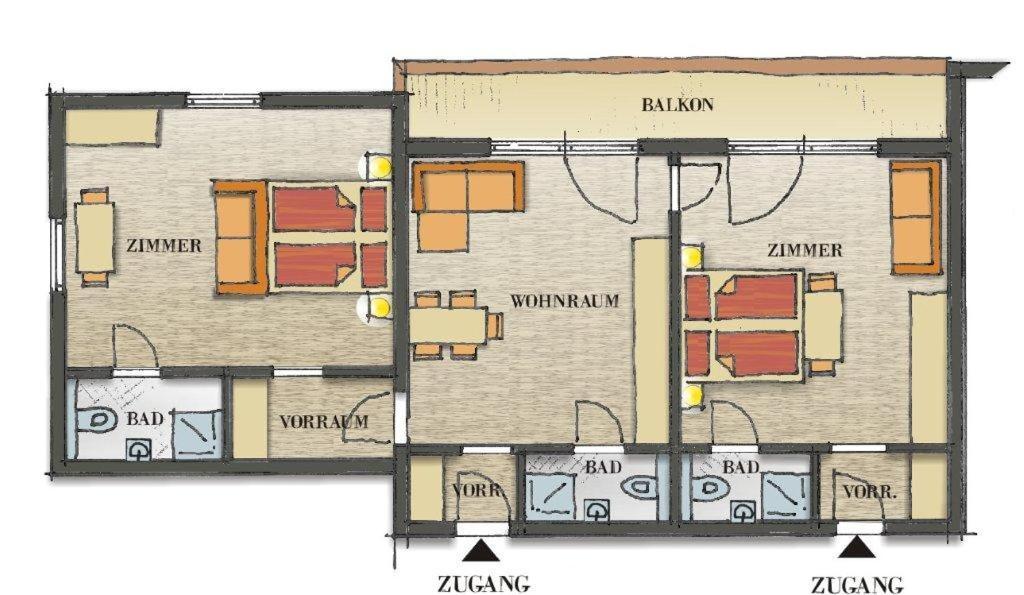 Haus Pregenzer Fiss Exterior foto